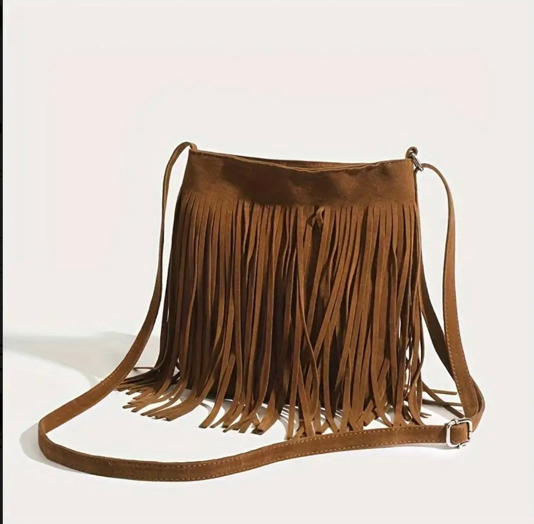 Fringe purse