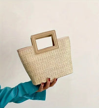 Load image into Gallery viewer, Straw Woven Tote
