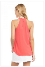 Load image into Gallery viewer, sleeveless ruffle halter top
